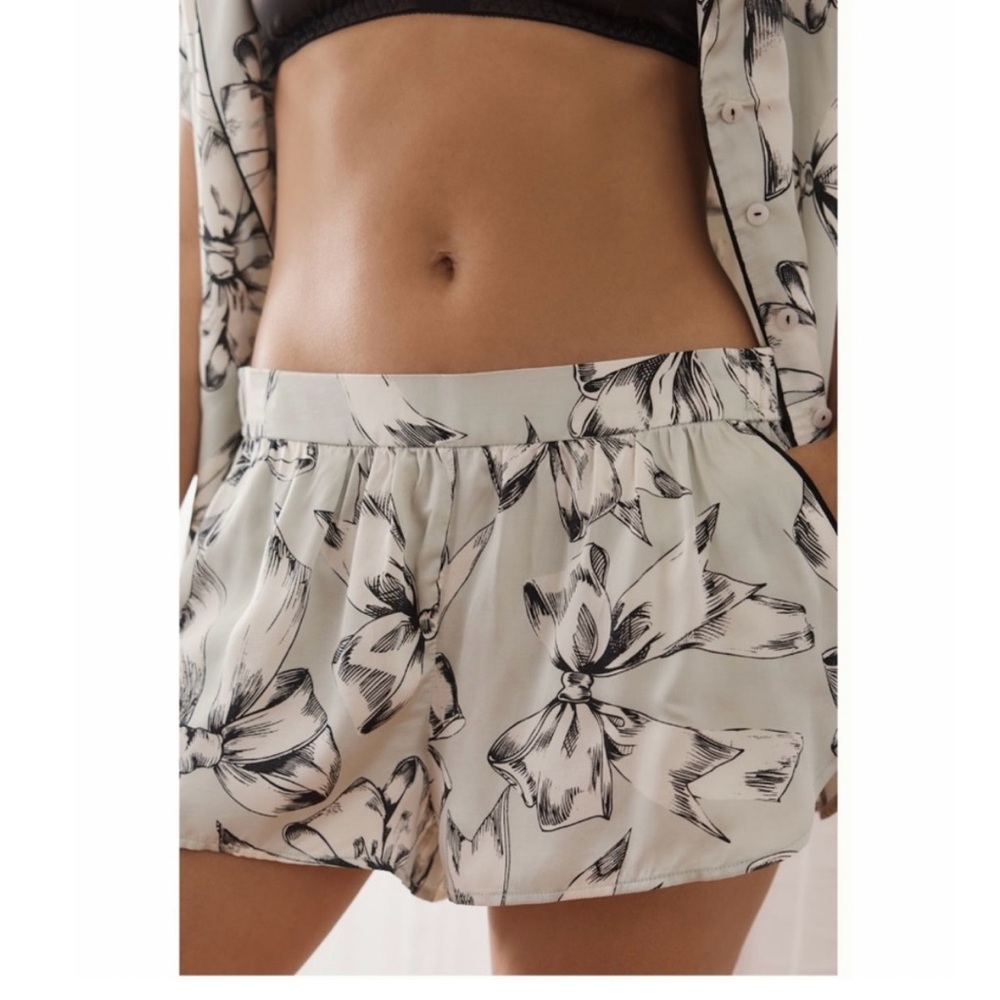 Anthropology pajama shorts. Top sold separately but can bundle! - Picture 3 of 5